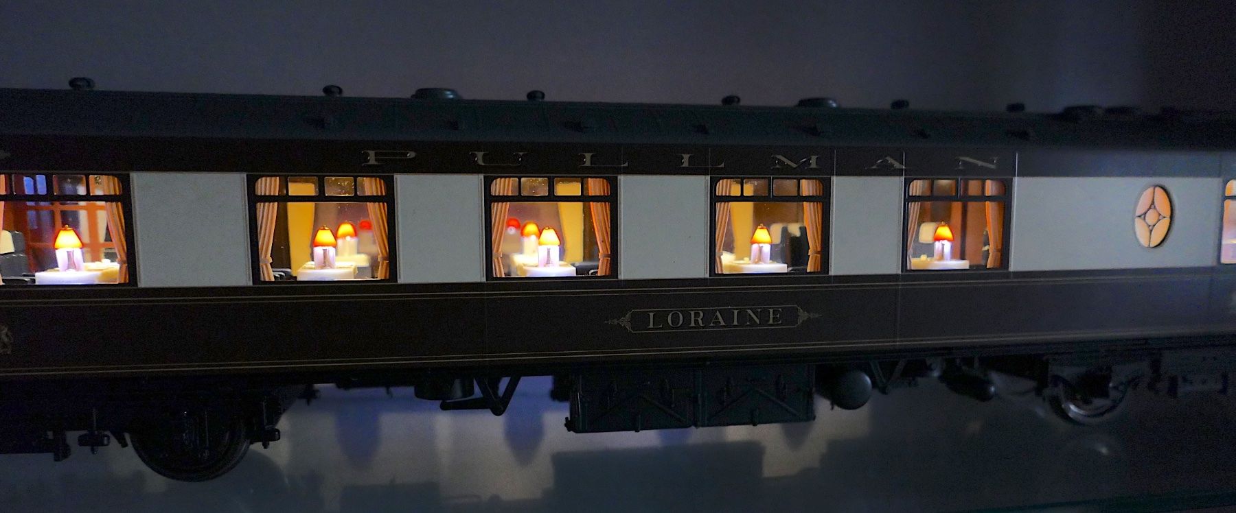 Modelleisenbahnen: Superschöne Pullman Wagen in Spur 1 – Gebraucht aus Kesswil von Eisvogel04 5