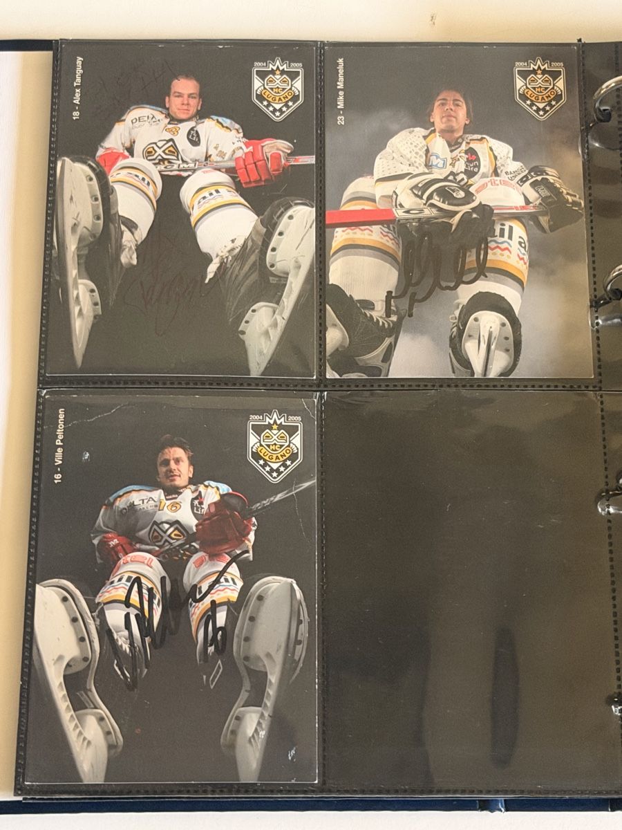 Autographes: Autogrammkarten-Set HC Lugano – D'occasion à UNTERSIGGENTHAL par s_rzb8 4