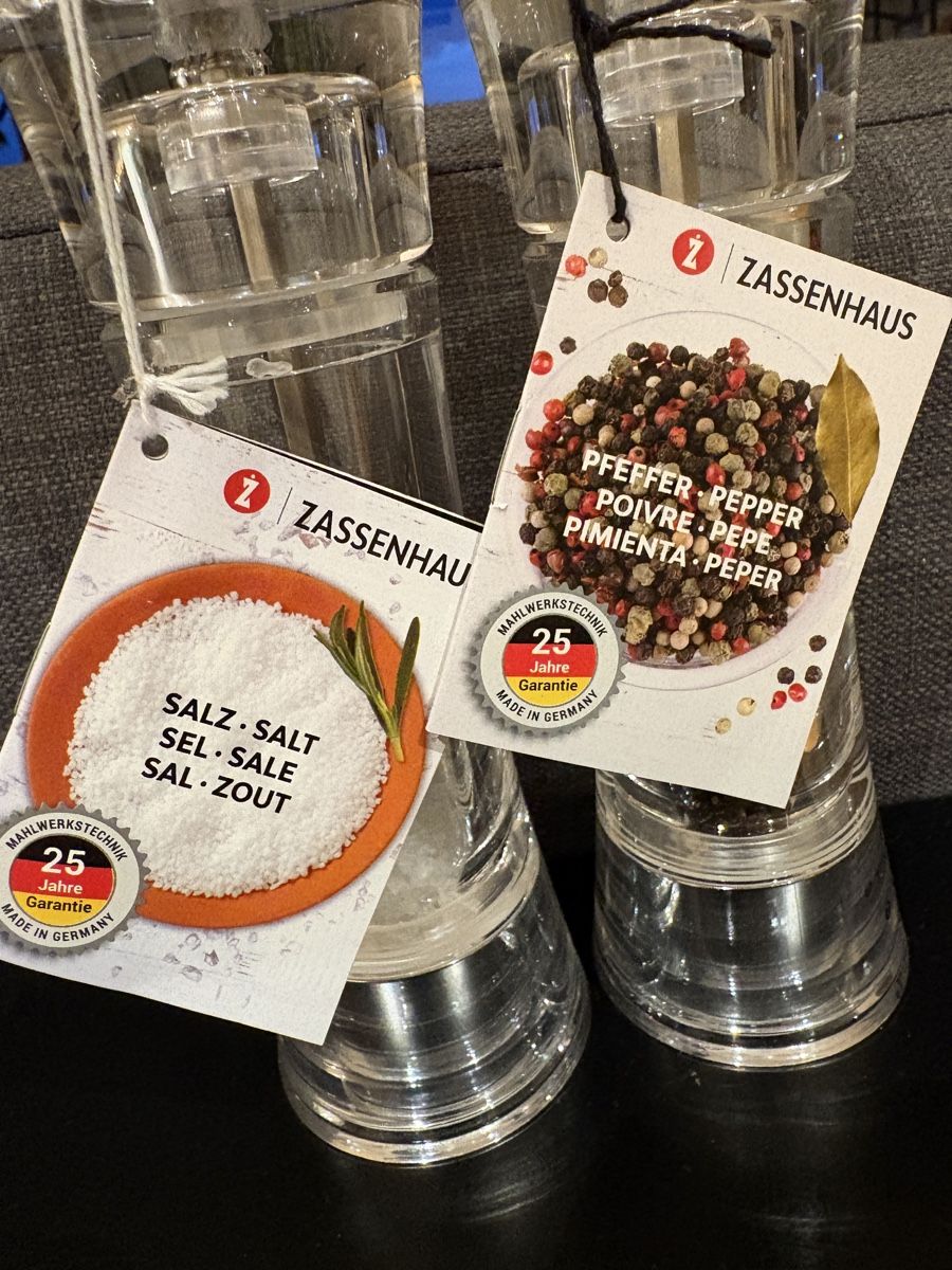 Zassenhaus Elettrodomestici da cucina: Salz- und Pfeffermühle – Nuovo e nell'imballaggio originale da Winterthur venduto da emc_tk7z 1