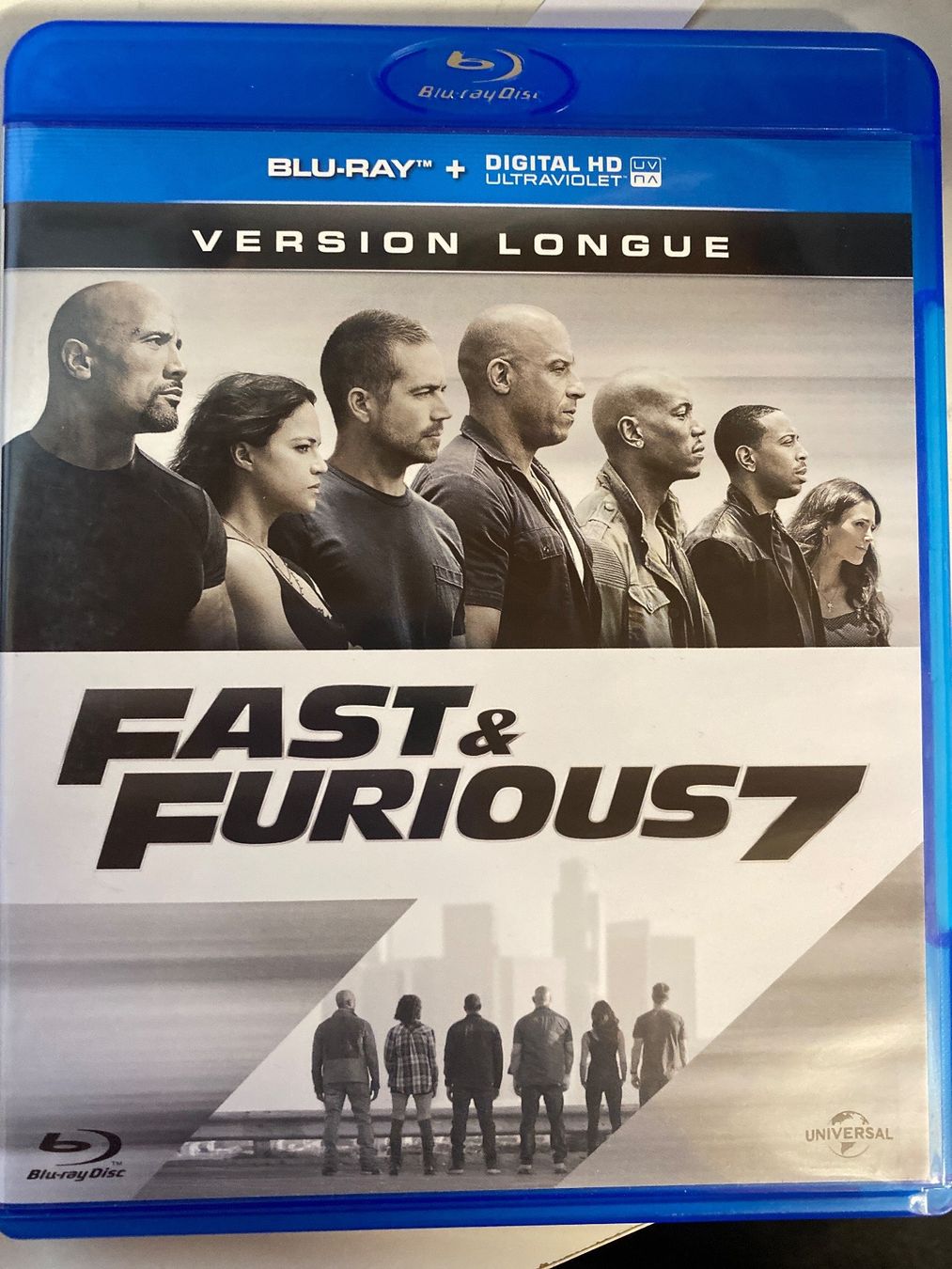 Tutti i DVDs: FAST & FURIOUS 7  / VERSION LONGUE - BLURAY – Usato da Le Brassus venduto da cinema13