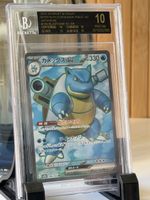 Black Label POP 1 Turtok Blastoise ex 186/165 BGS 10 Pokemon