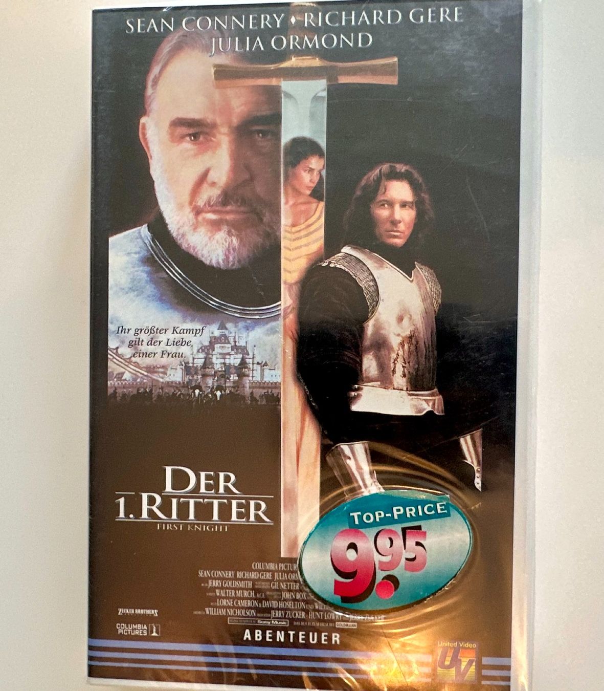 Tutti i VHS: First Knight (Der 1. Ritter), VHS – Nuovo e nell'imballaggio originale da Couvet venduto da Aura_aura