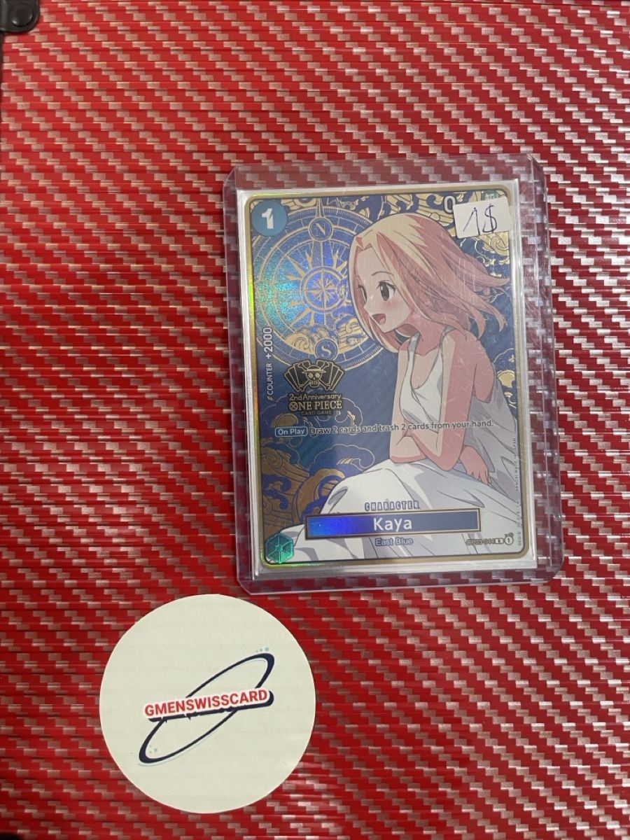 Bandai Carte collezionabili: One Piece Card Kaya 2nd Anniversary Mint – Nuovo (secondo la descrizione) da Wädenswil venduto da Gmenswisscard