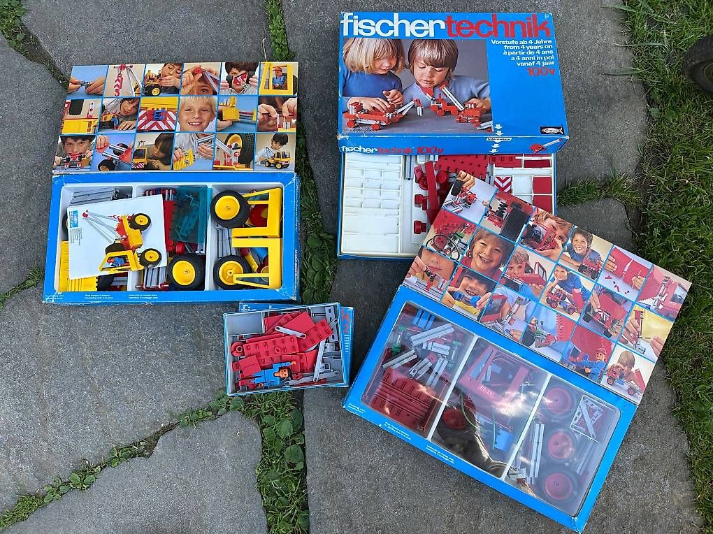 Fischer Kit di costruzioni: Fischer Technik 70/80er Jahre – Usato da zürich venduto da majasimone 1