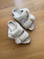 Birkenstock Big Buckle Fell in Grösse 38