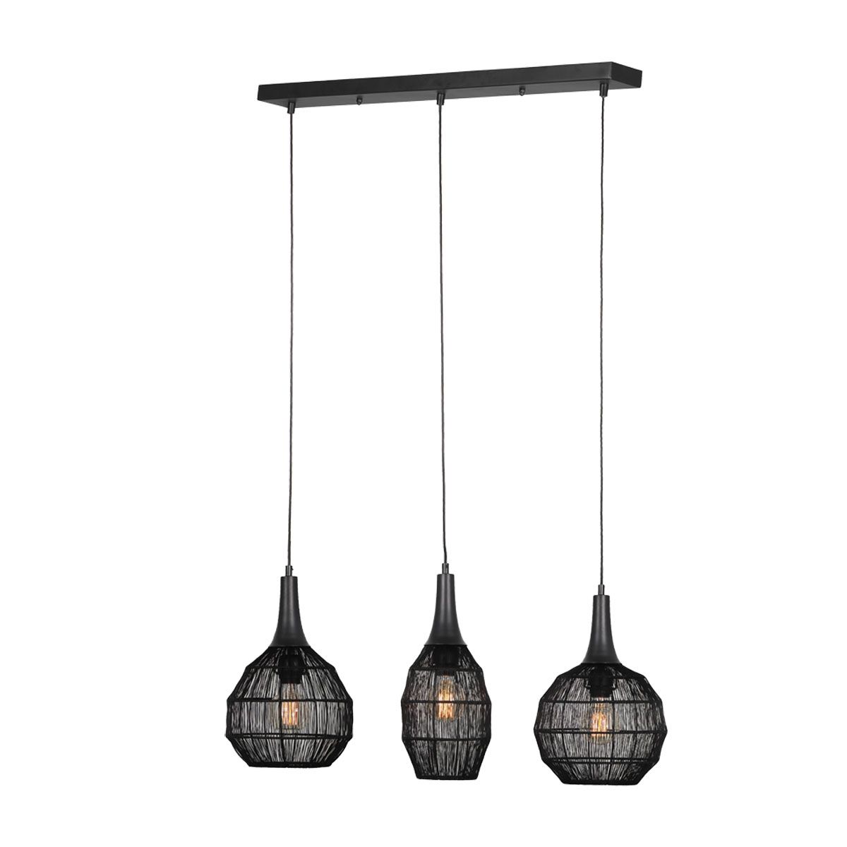Kronleuchter & Deckenlampen: Pendelleuchte, Schwarz, 86 cm x 26 cm – Neu (gemäss Beschreibung) aus Kreuzlingen von Smart-Light