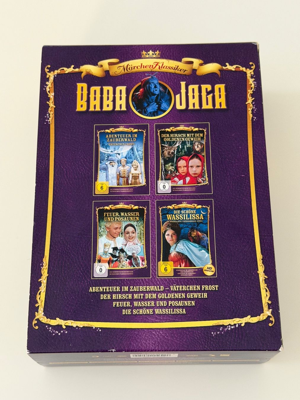 Alle DVDs: Märchenklassiker 4 DVDs Baba Jaga Box Set neuwertig – Neu (gemäss Beschreibung) aus Altstätten SG von sheamus 3
