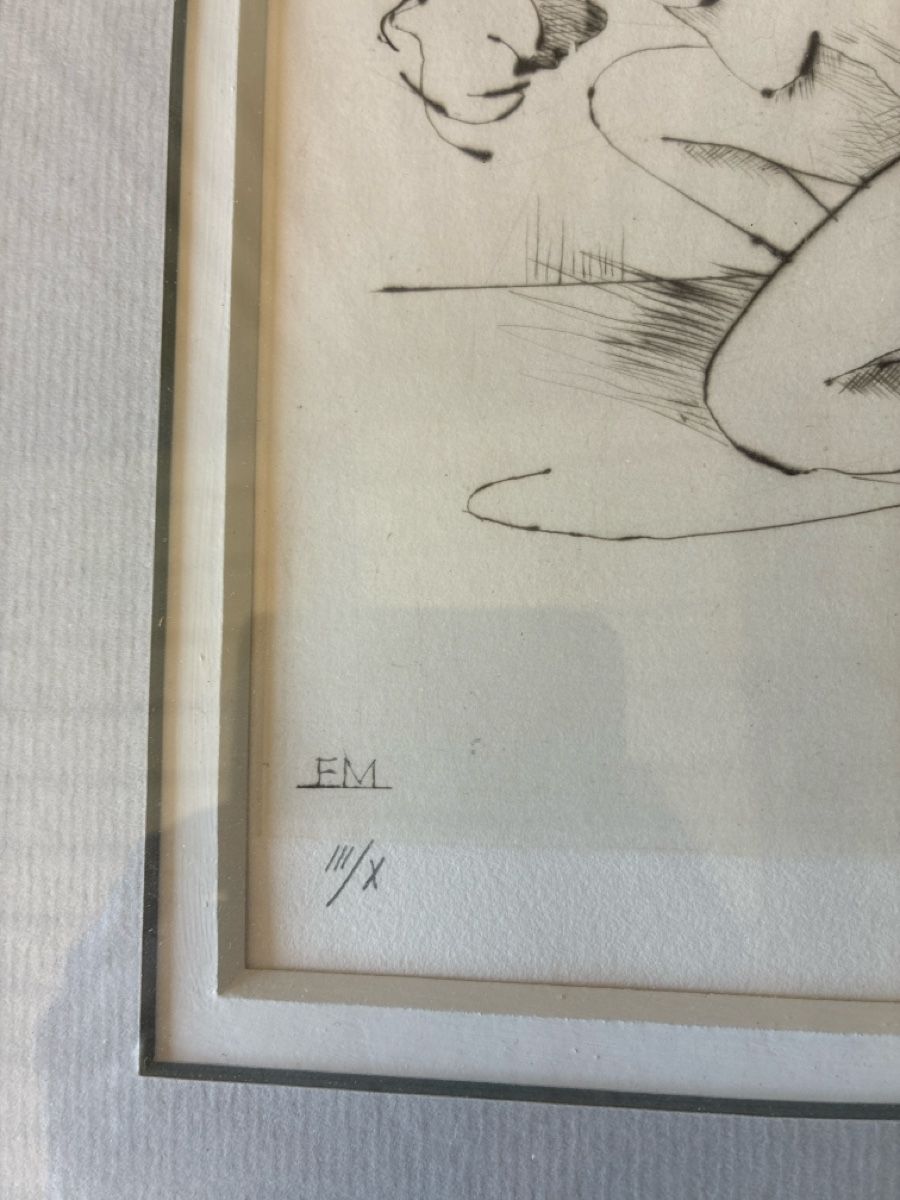 Dipinti: Gravure numérotée EM /// X – Usato da Lully FR venduto da myr_pzt8 3