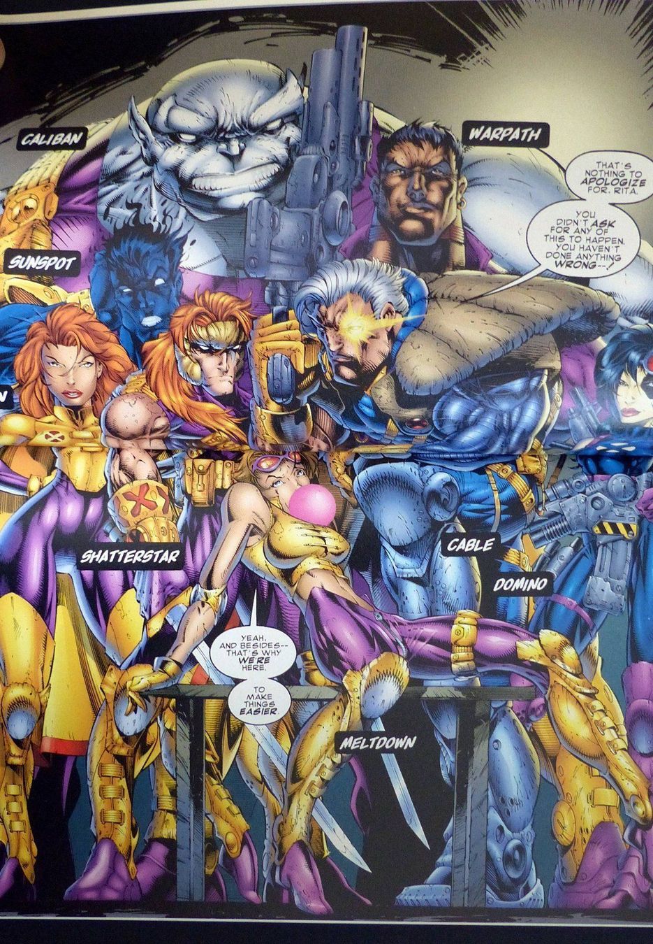 Fumetti: MARVEL CABLE  X-FORCE #1 YOUNGBLOOD 1996 – Usato da Lugano venduto da YouWantUS 3