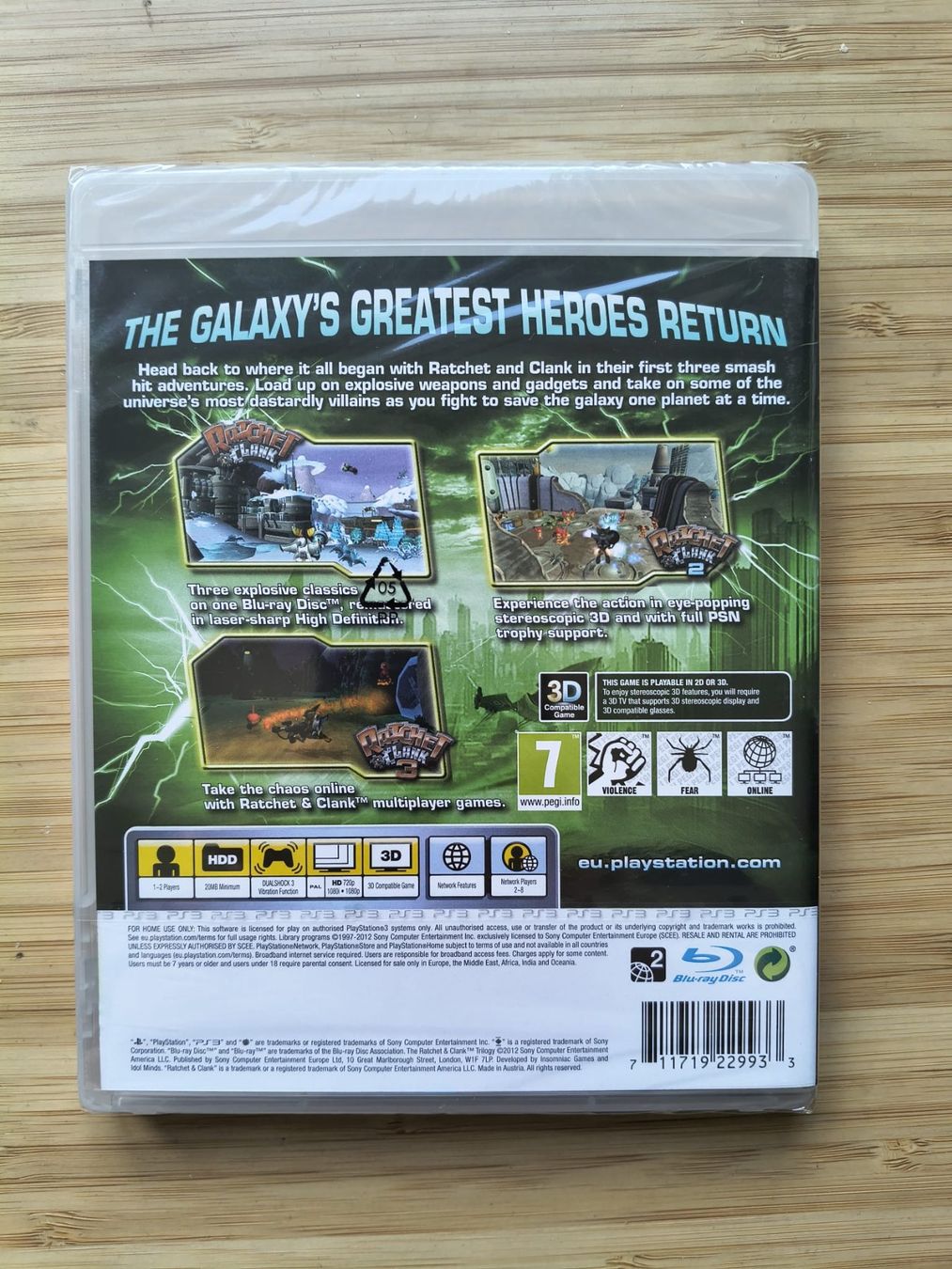 Giochi: The Ratchet & Clank Trilogy Sealed (PS 3) – Nuovo e nell'imballaggio originale da Riedholz venduto da ste_96cd 1