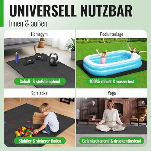 Tapis de sol: Bodenschutzmatte Sets 30x30cm oder 60x60cm extra dicke – Neuf avec emballage d'origine à Hundwil par pac_6jh8 5