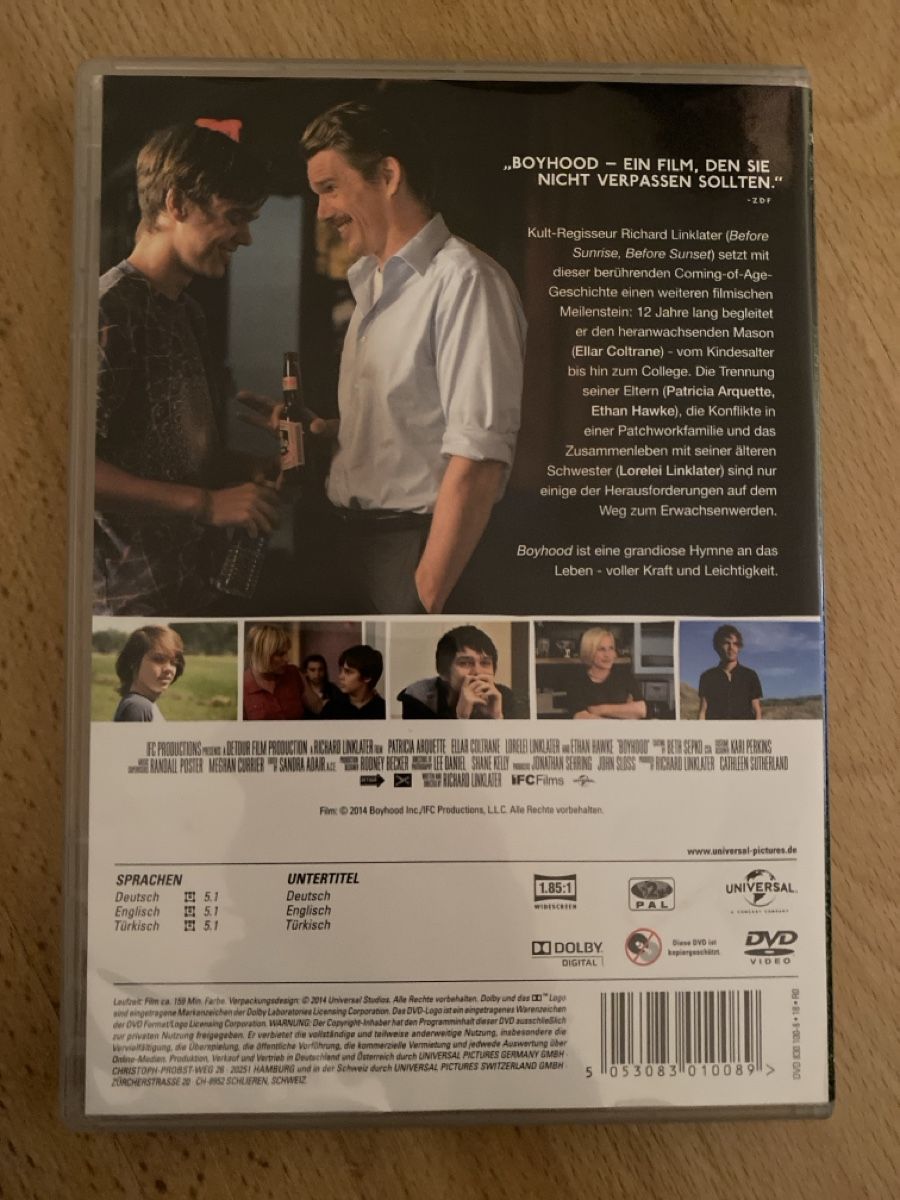 Tutti i DVDs: DVD - Boyhood – Nuovo (secondo la descrizione) da Oberengstringen venduto da Rogi9698 1