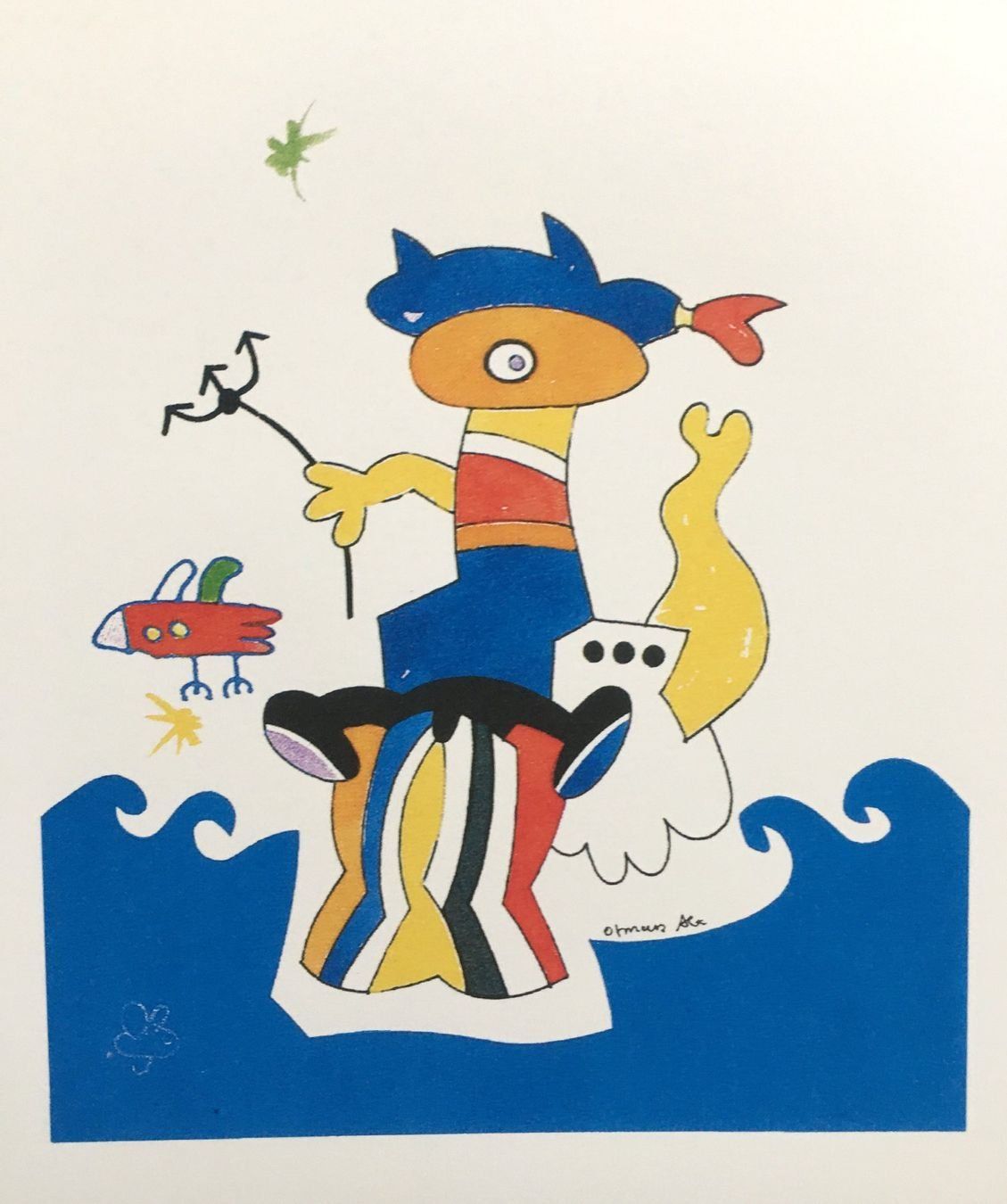 Grafiken & Lithographien: Otmar Alt 2 SERIGRAPHIEN "Sternzeichen II: Wassermann/Waage" – Gebraucht aus Nennigkofen von babag