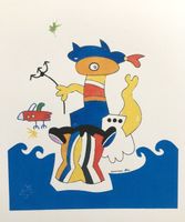 Otmar Alt 2 SERIGRAPHIEN "Sternzeichen II: Wassermann/Waage"