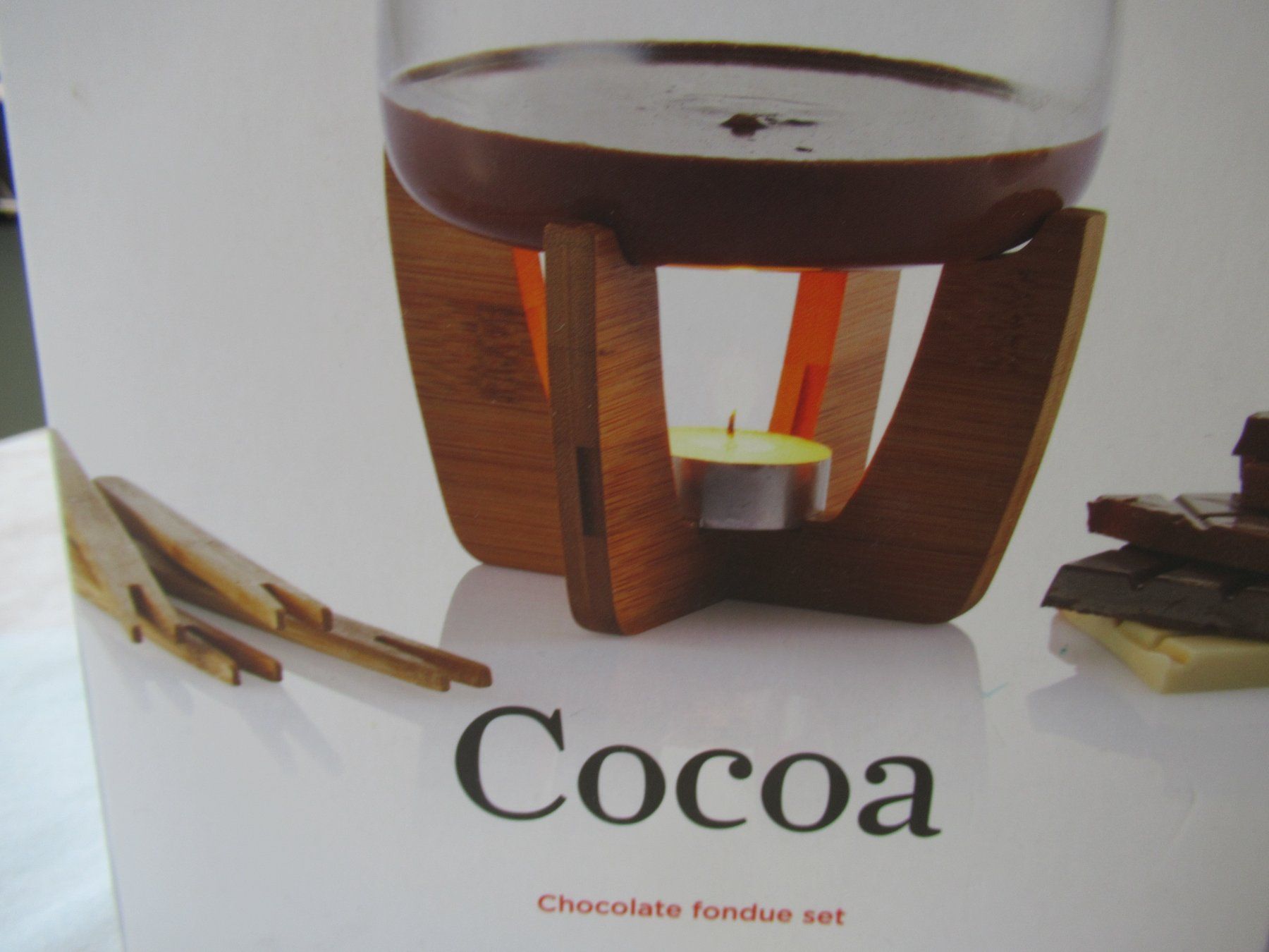Küchengeräte: Chocolade fondue set – Neu und originalverpackt aus Baden von ferien25