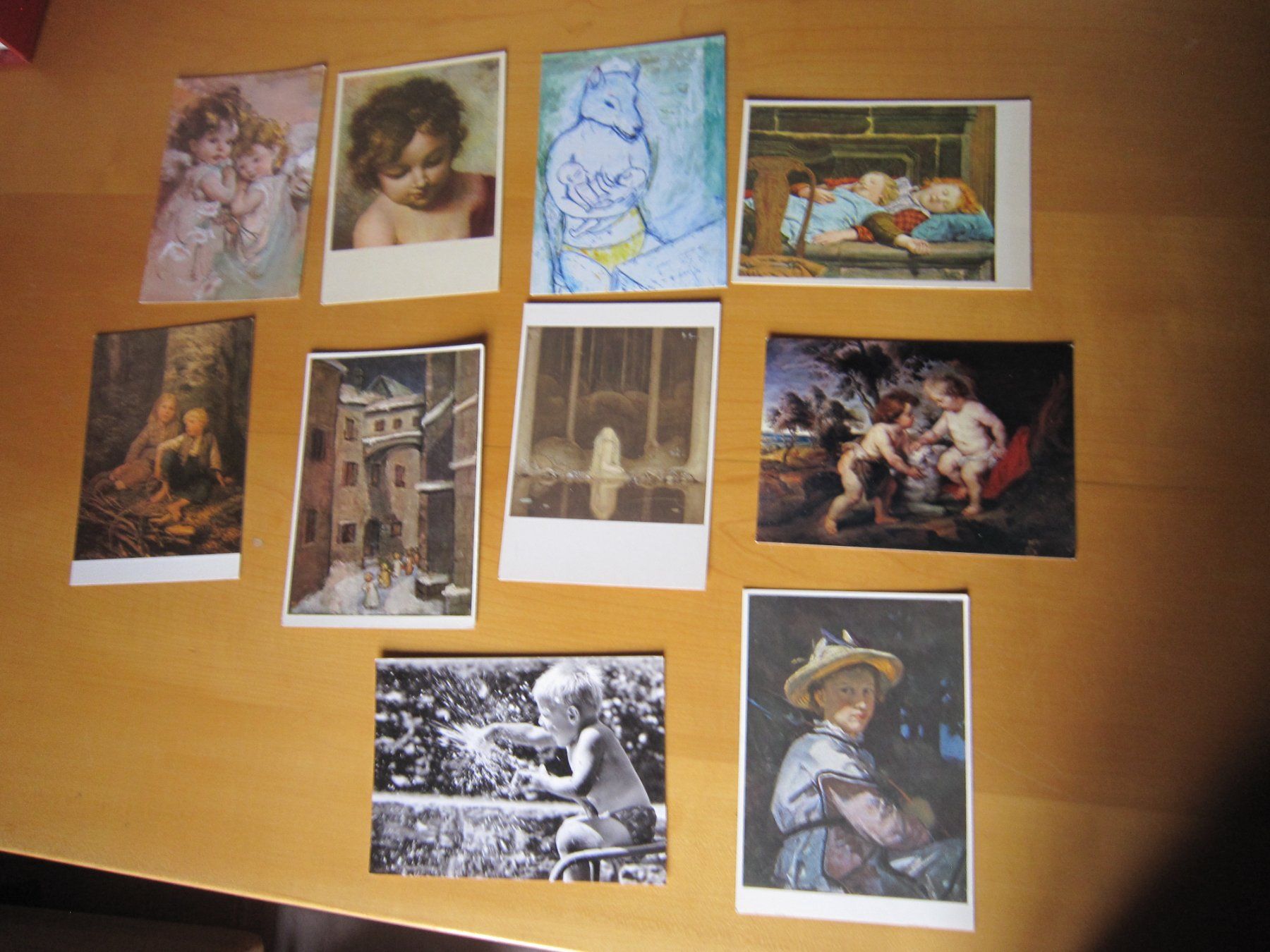 Cartoline postali: No 10 schöne Postkarten KINDER – Usato da Gordola venduto da Polentaefung