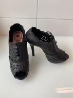High Heels von Fornarina, Kalbsleder schwarz, Grösse 37
