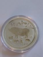 Silbermünze  5 Unze Lunar II Jg.2019