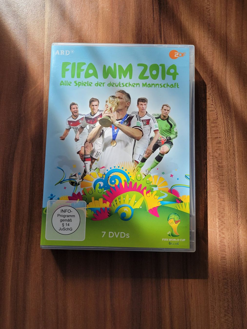 Tutti i DVDs: FIFA WM 2014 - 7 DVD's – Usato da Beinwil (Freiamt) venduto da Tourigny