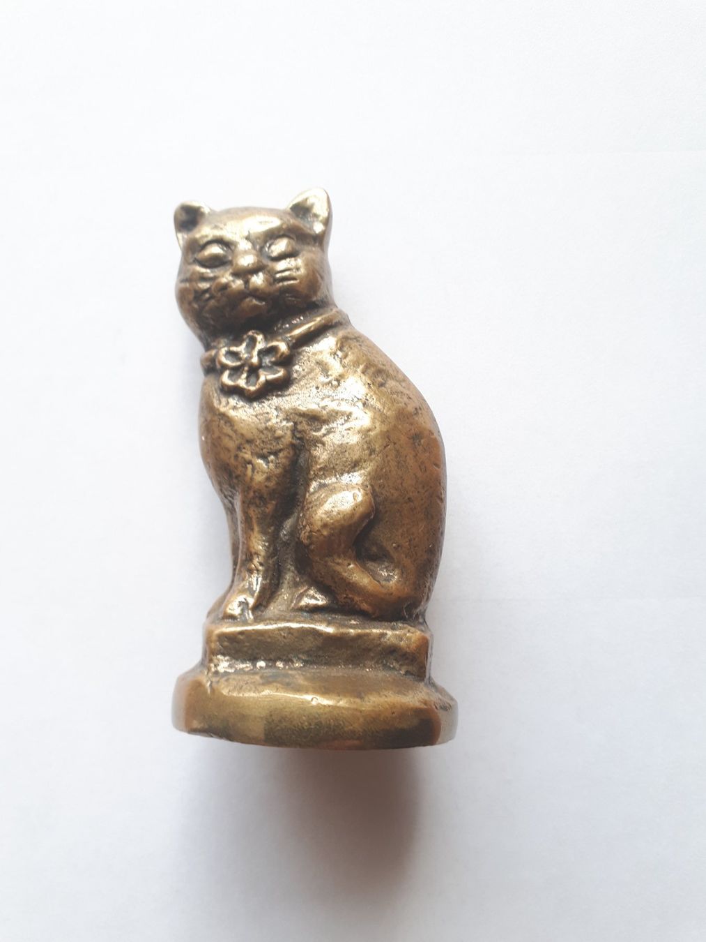 Figuren: Messing Katze 7,5 cm hoch 325 Gramm schwer – Gebraucht aus Dürnten von kuh_7mdq 2