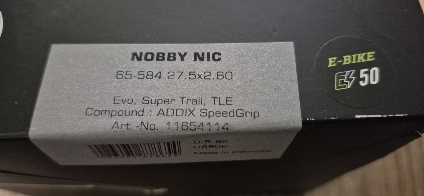 Pezzi di ricambio: Schwalbe Nobby Nic 27.5 x 2.60 – Nuovo e nell'imballaggio originale da Dornach venduto da Signs0 1