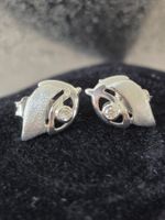 Ohrstecker aus 14 K 585 Weissgold