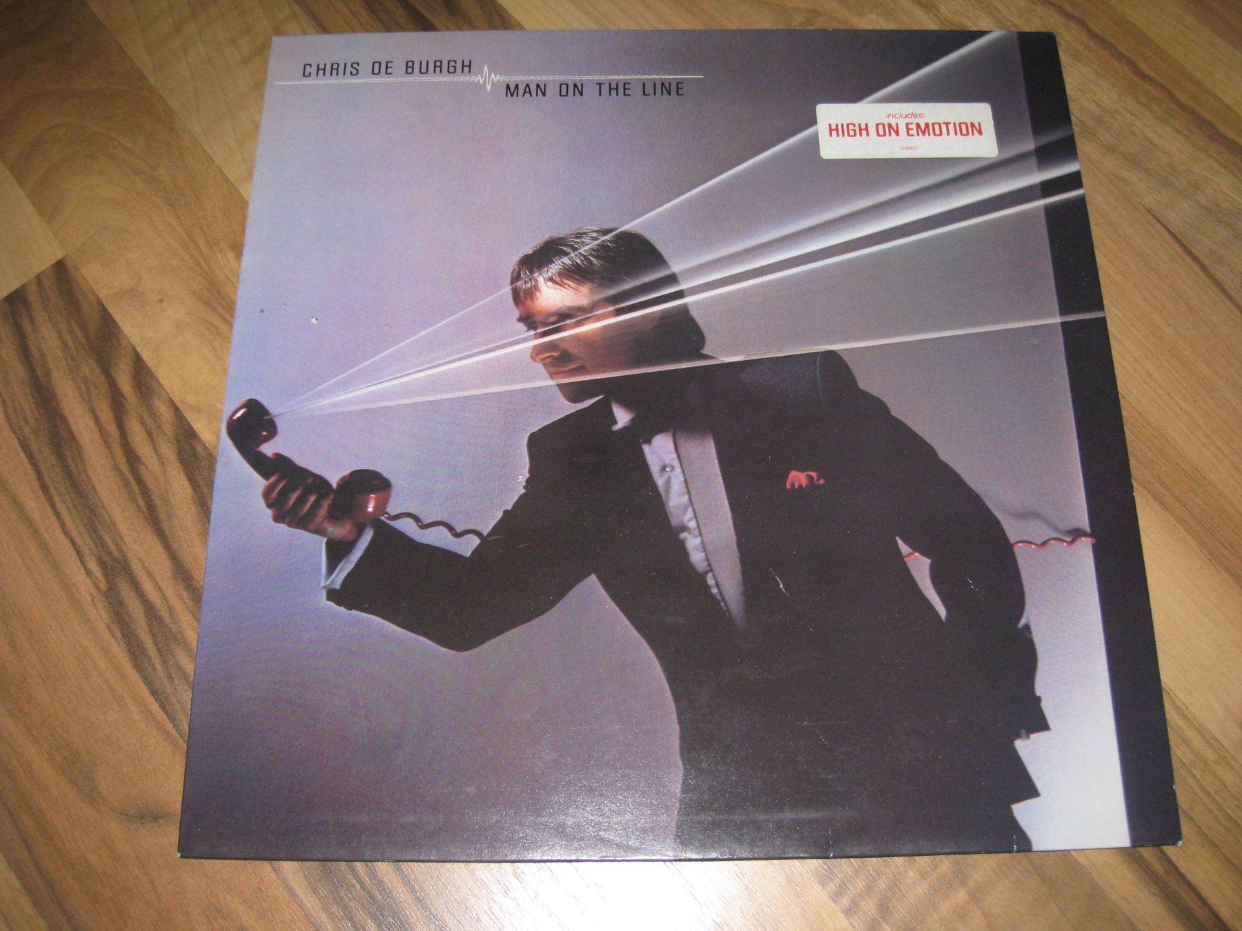 Dischi in vinile: LP - CHRIS DE BURGH - MAN ON THE LINE – Usato da Steckborn venduto da Quo7