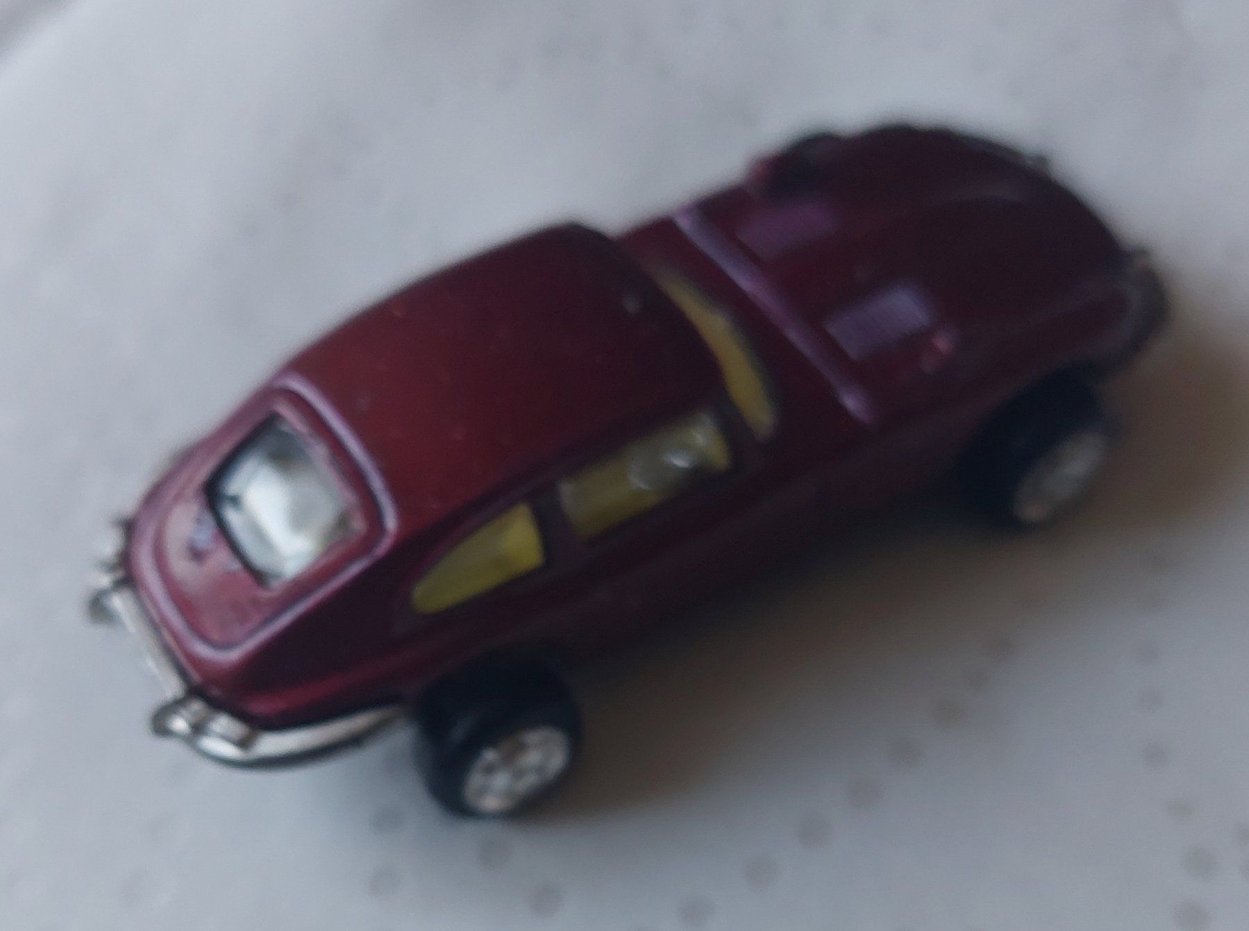 Jaguar Modellautos: Jaguar E-Type weinrot gebrauchter Zustand – Gebraucht aus Veltheim AG von fredy_richner 6