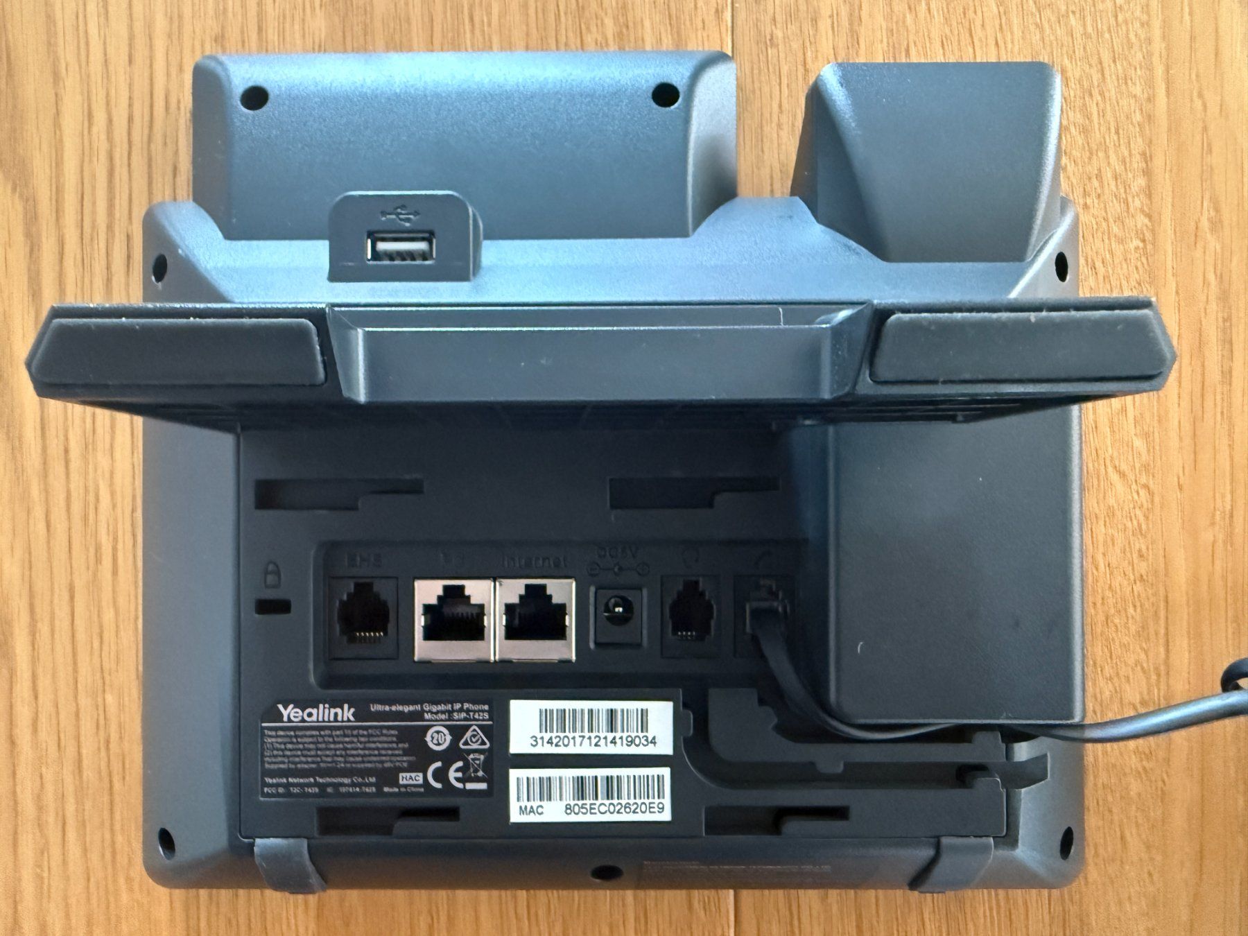 Téléphone YEALINK SIP T42S (D'occasion) à Founex pour CHF 5 – retrait ...