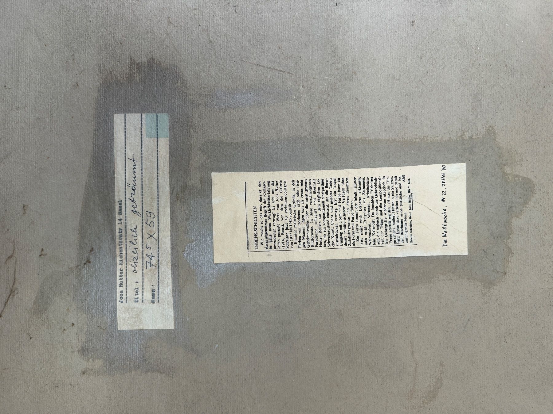 Dipinti: Gemälde Multiple Signiert 1978 – Usato da arlesheim venduto da Art.en1 2