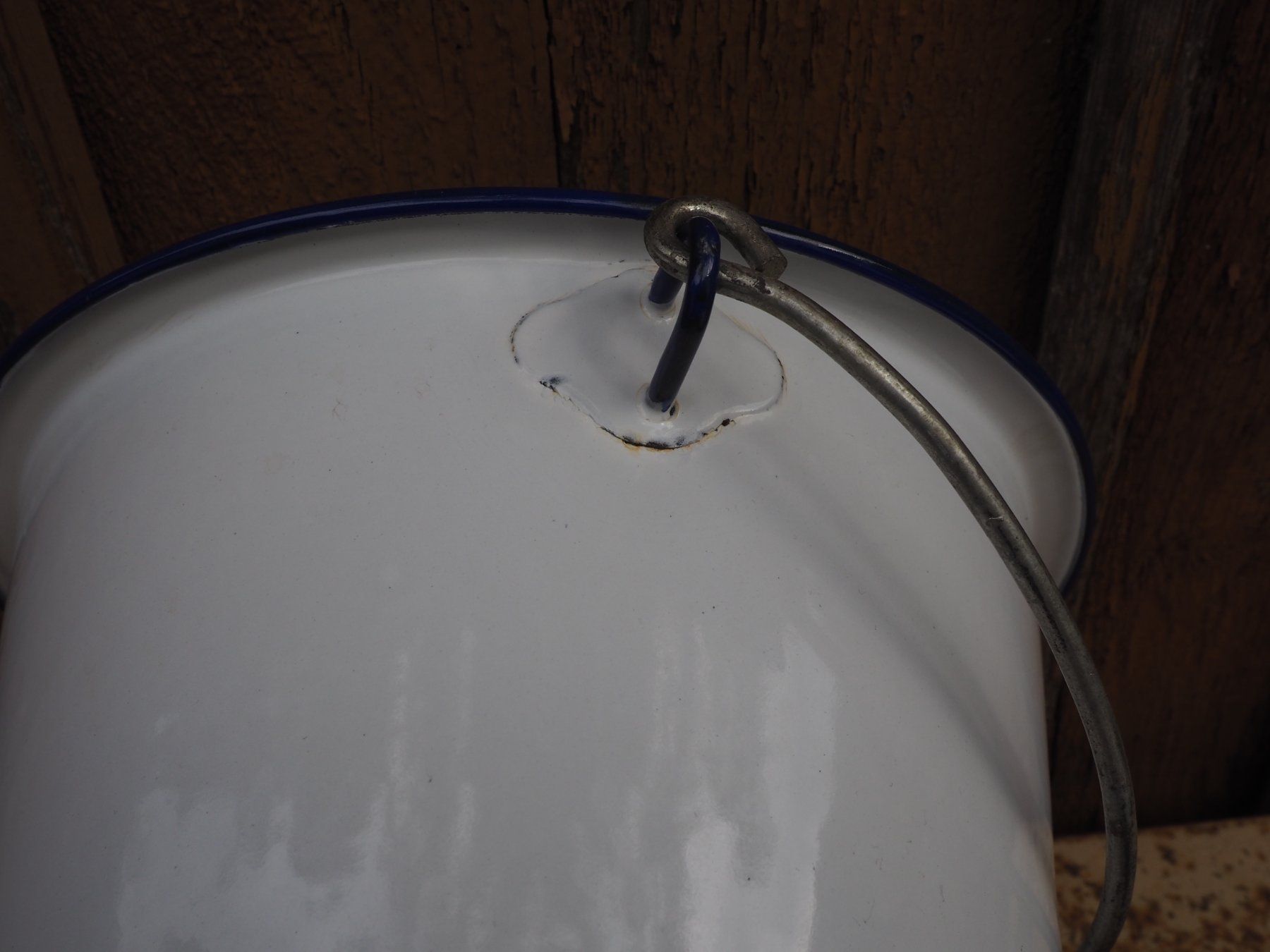 Altro per la casa: Emaille Kübel / Eimer mit Deckel – Usato da Schänis venduto da Wewu 5