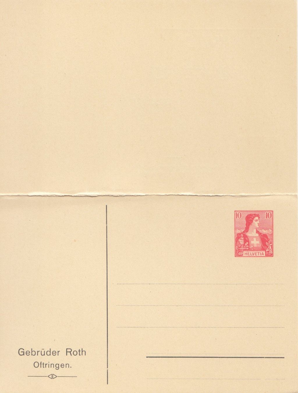 Alle Briefmarken: SGK PPK 111 Roth Oftringen – Gebraucht aus Bürglen TG von StampGraf