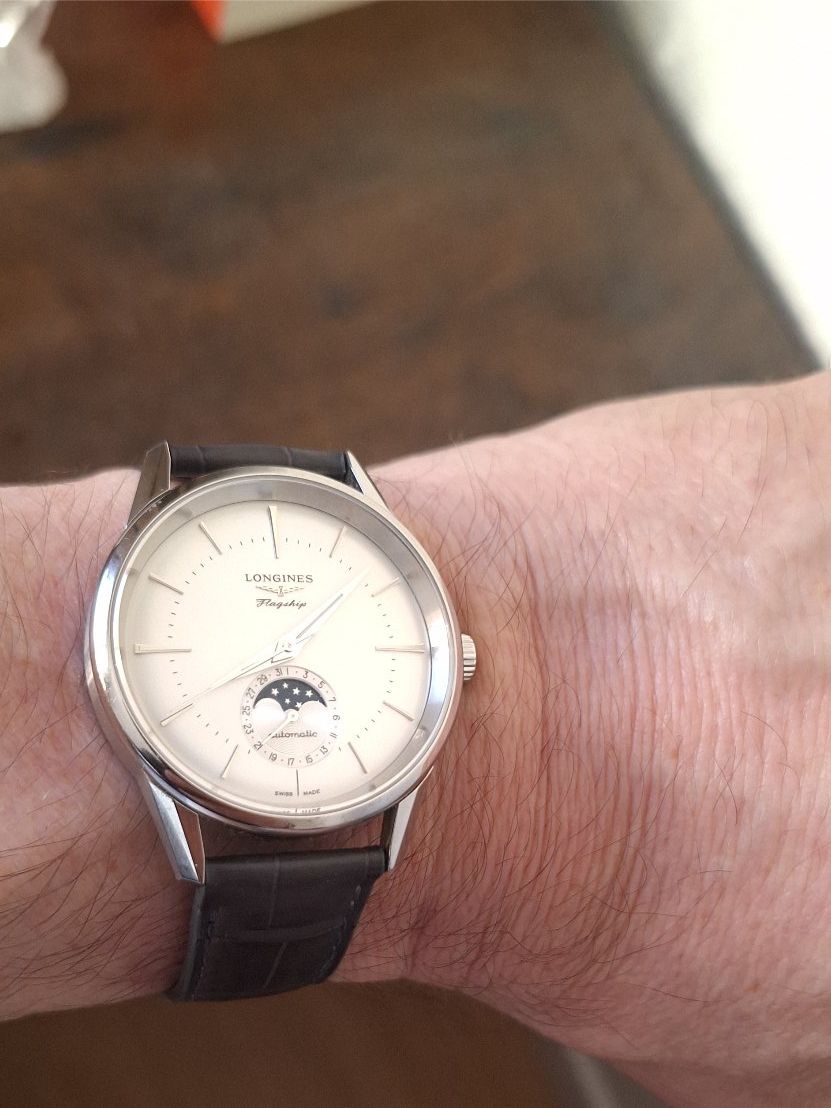 Longines Uhren: Longines Flagship Moon L.48154722. NP. 2950.- – Neu (gemäss Beschreibung) aus Neuhausen von Kloti21 3