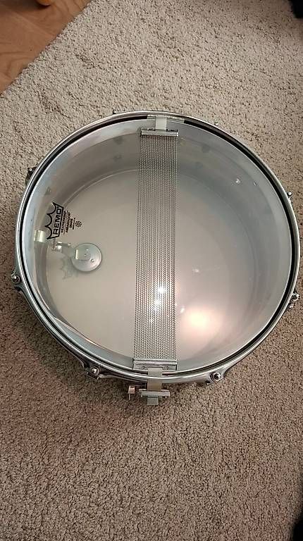 Musikinstrumente: Trommel (Snare Drum) mit Standfuss – Gebraucht aus Merenschwand von Teggerspazi 1