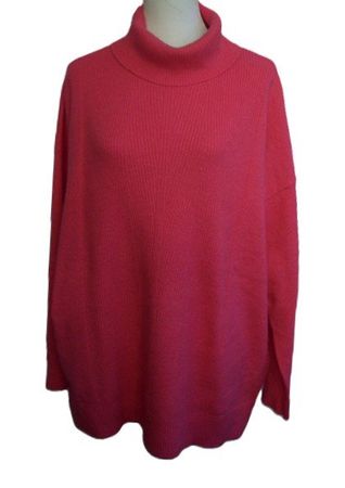 s.Masse XXL 48 50 CECIL Strickpulli modisch KORALLE gepflegt