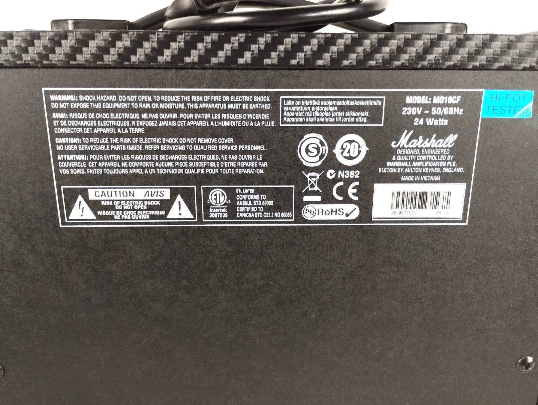 Marshall Instruments de musique: MARSHALL E-Gitarre und Verstärker – D'occasion à Schübelbach par Restwert_Schubelbach 4