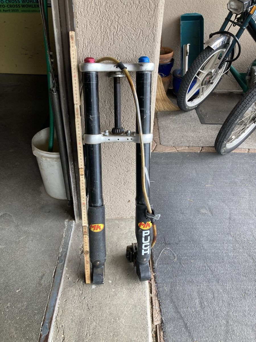 Puch Pièces pour mobylette: Mofacross Gabel zu Puch Maxi  – D'occasion à Hitzkirch par Christophf 1