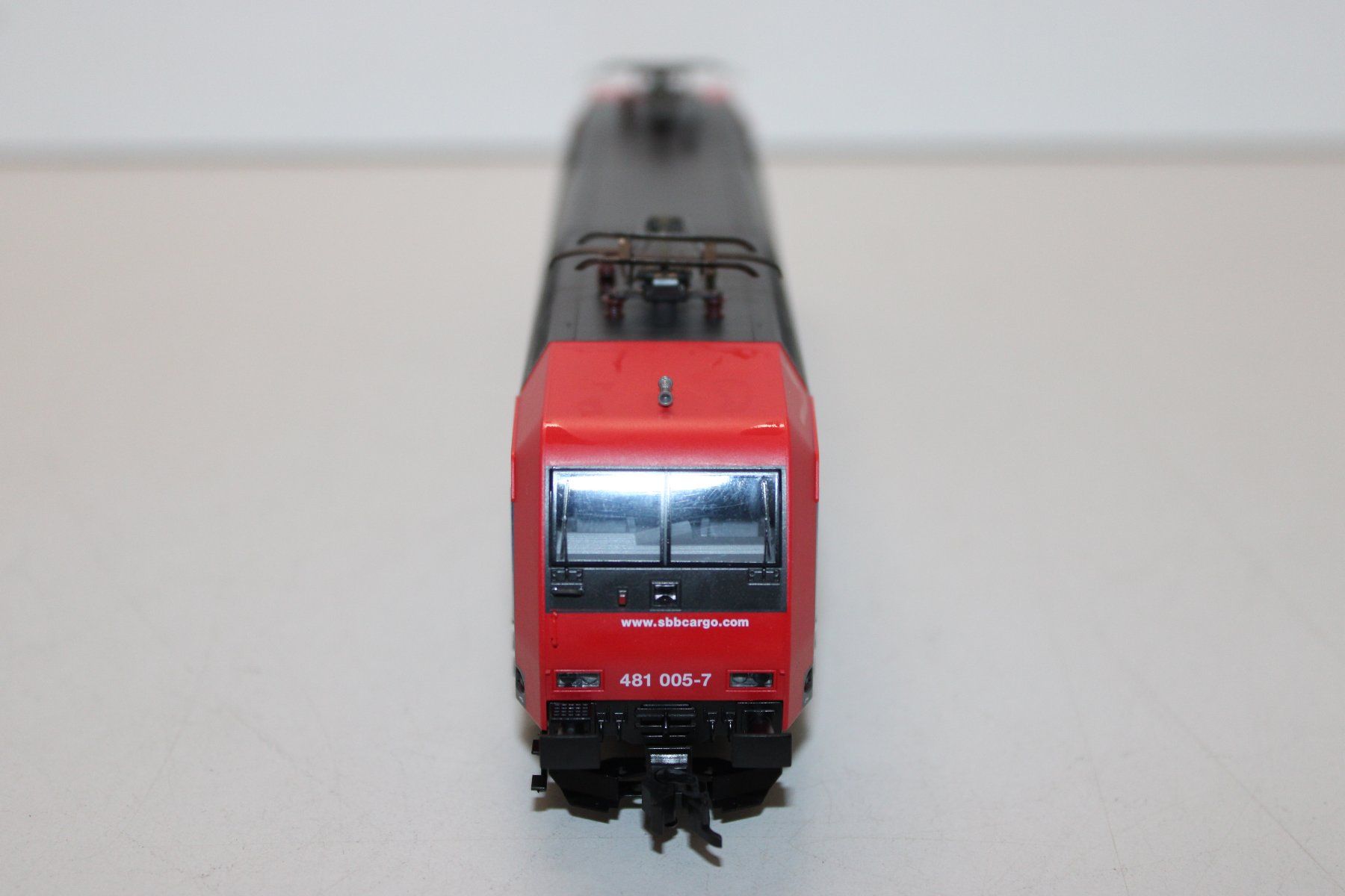 Fleischmann Modelleisenbahnen: Fleischmann 4323 SBB CFF FFS E-Lok Re 481 DC Analog H0 OVP – Gebraucht aus Basel von mhmarken 2