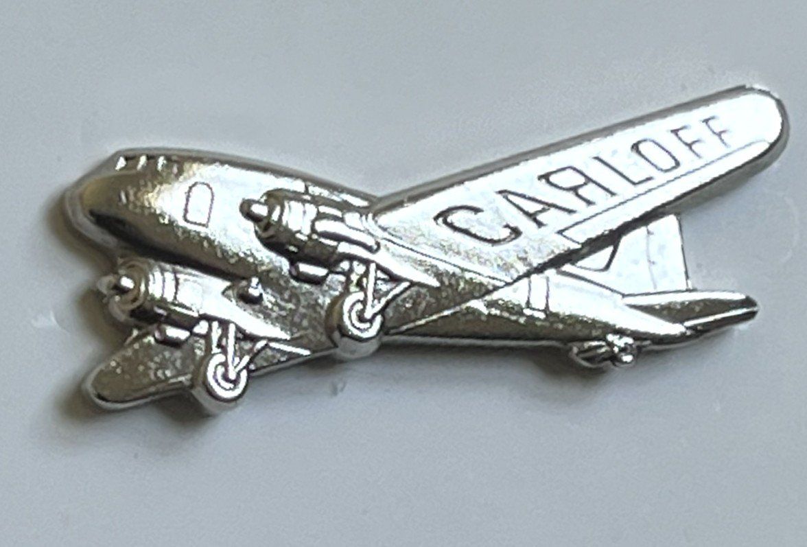Placchette & Badge: Pin Flugzeug Carloff selten – Usato da Kriens venduto da TSCH1
