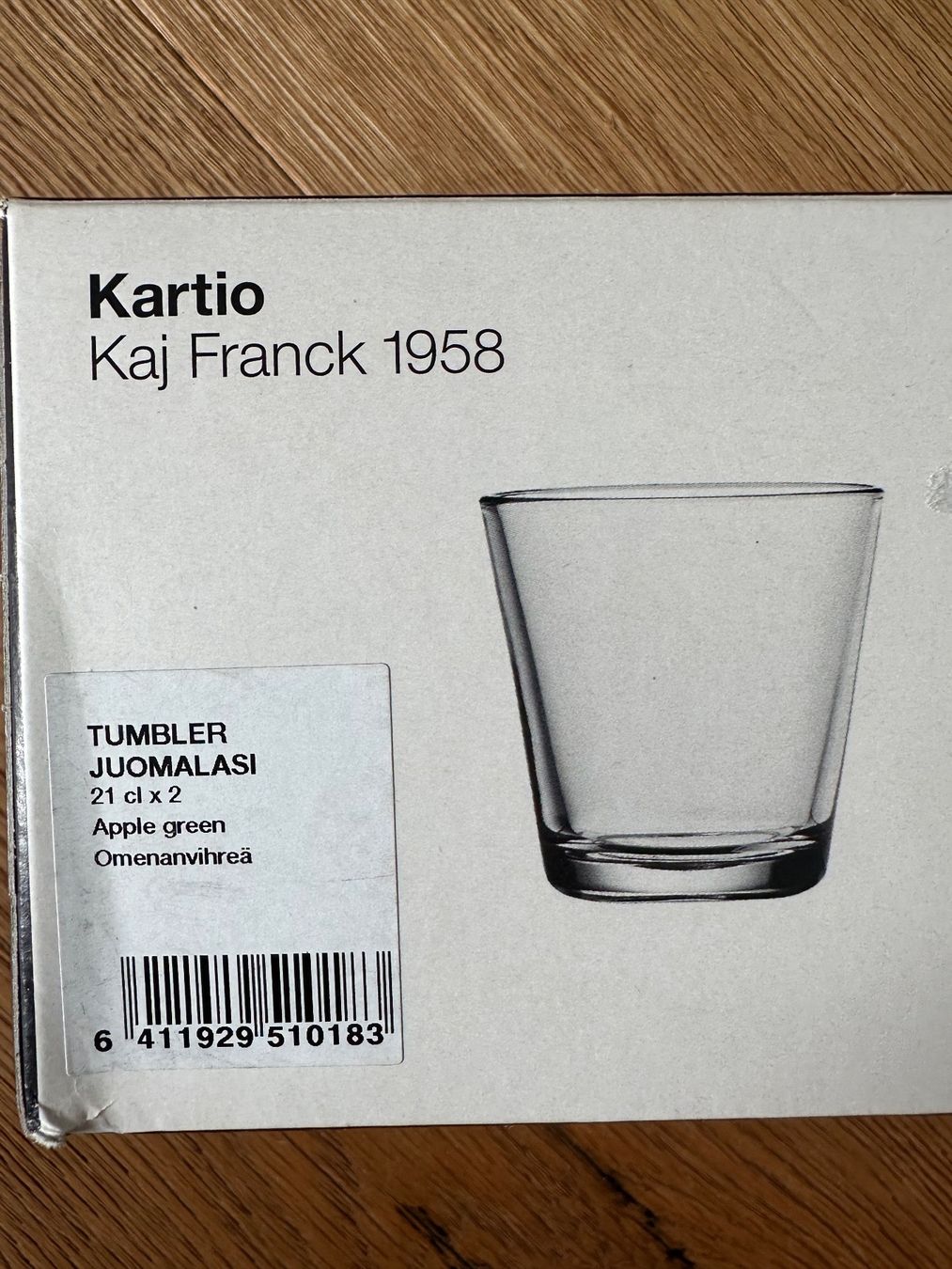 Iittala Gläser: Trinkglas Iittala Apple green – Neu und originalverpackt aus Mettendorf TG von Pinova02 1