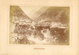 Göschenen  UR   -    Photo     um 1 8 9 8