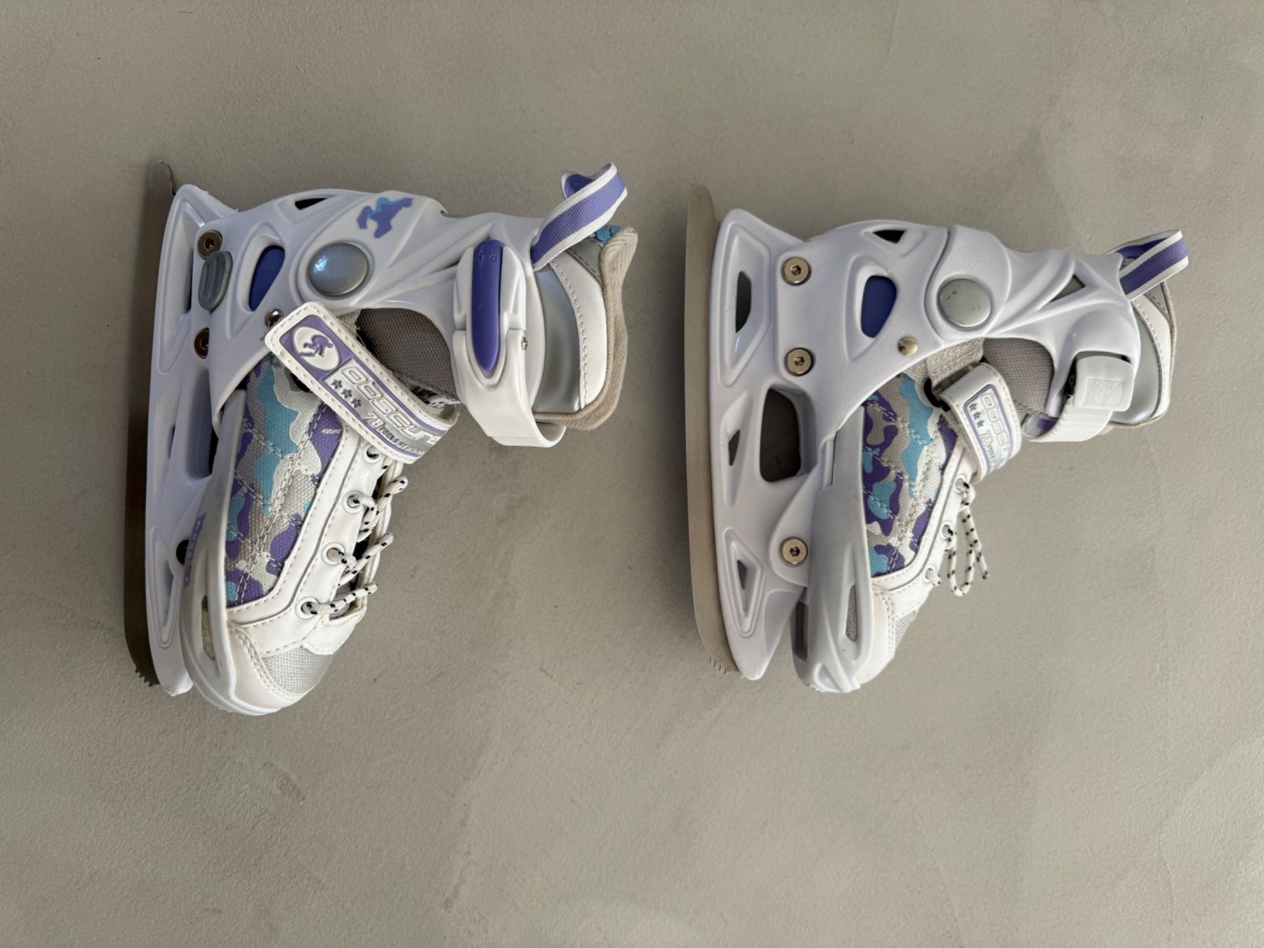 Pattini da ghiaccio: Schlittschuhe Mädchen, Obscure, 29-32 – Usato da Siebnen venduto da Nulu12 1