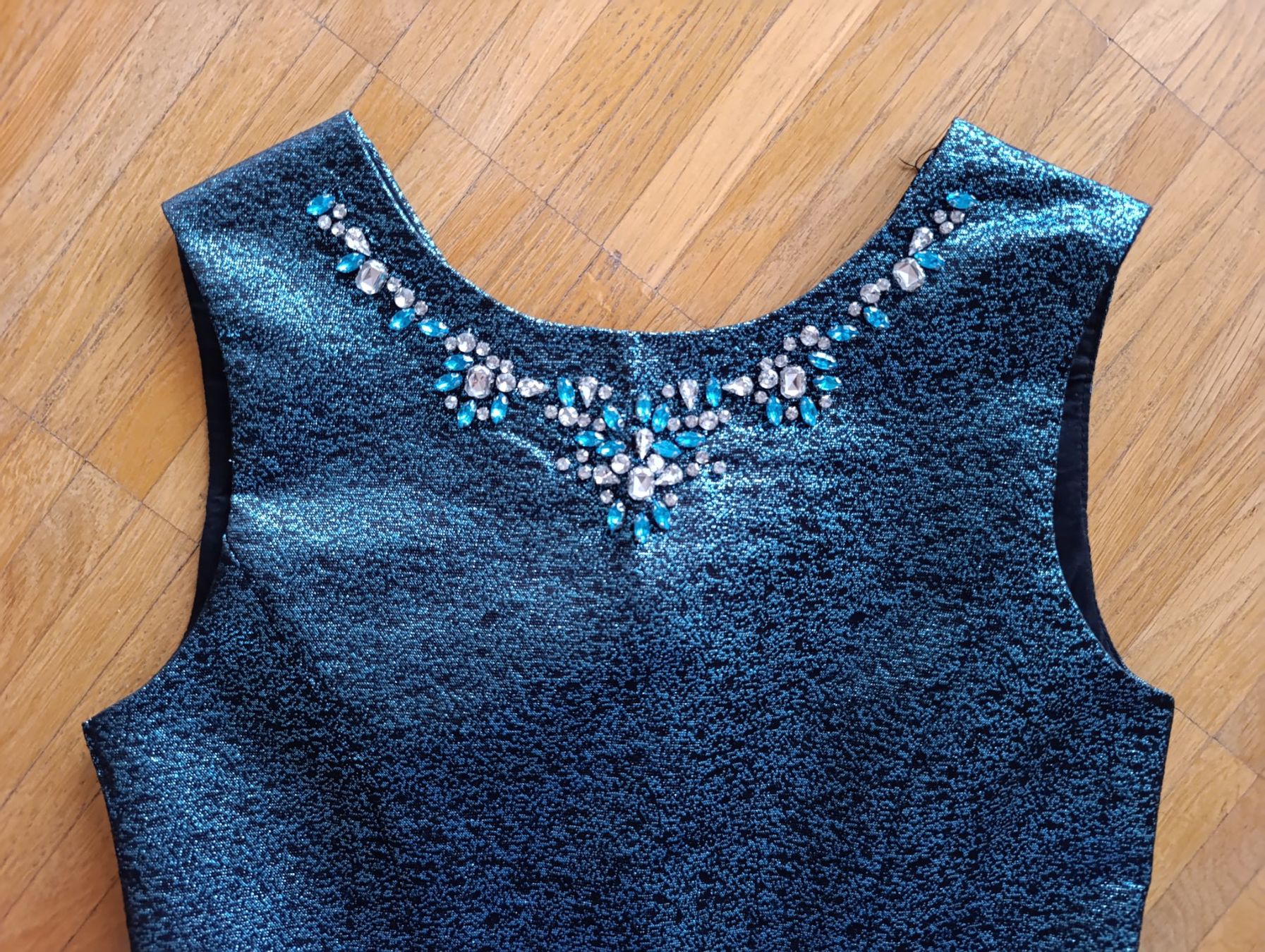 Vestiti & Gonne: Mädchen Glitzerndes FestKleid, Gr. 140 – Usato da Zürich venduto da mir_2kjl 4