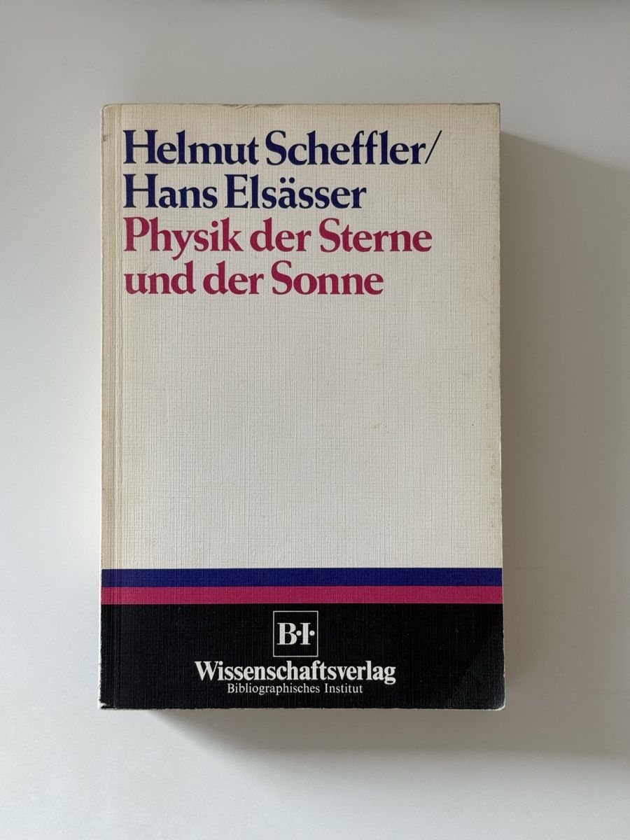 Libri: Physik der Sterne und der Sonne - Buch – Usato da Uster venduto da AlabasterOne