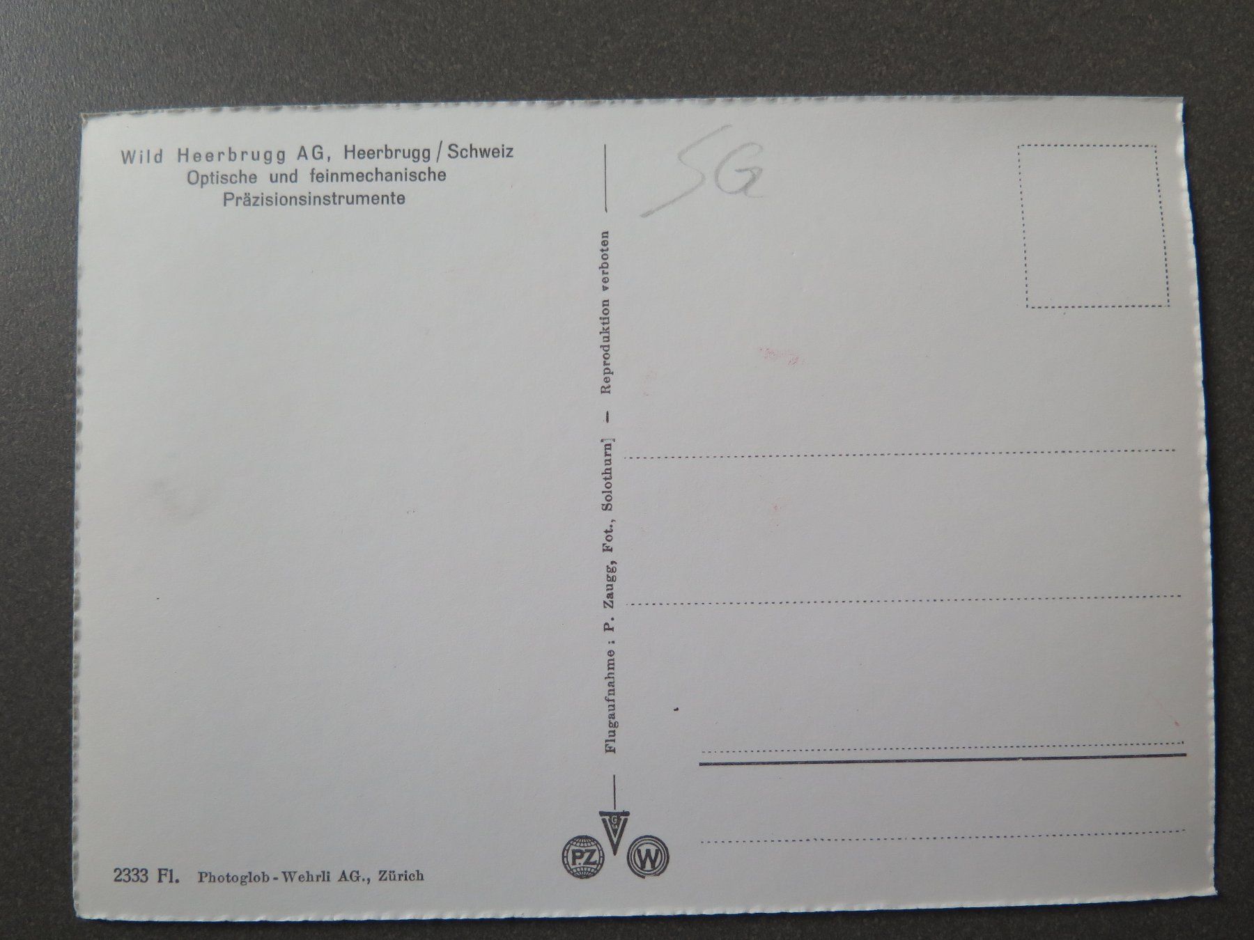 Cartoline postali: HEERBRUGG - FLUGAUFNAHME – Usato da Wittenbach venduto da lipasal 1