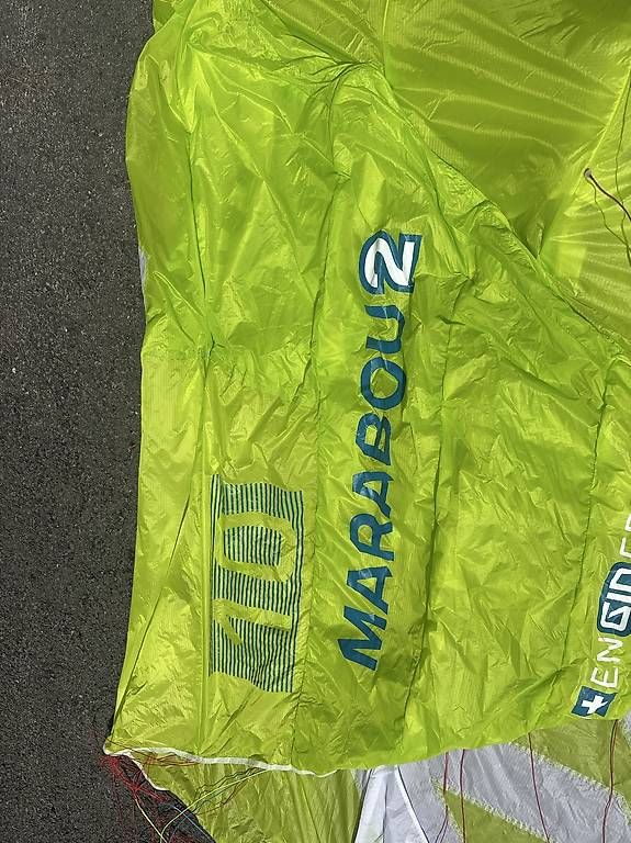 Aquilone: Aile de kitesurf à caisson Gin marabou 2  – Usato da Crans-Montana venduto da jd6_zqn9 1