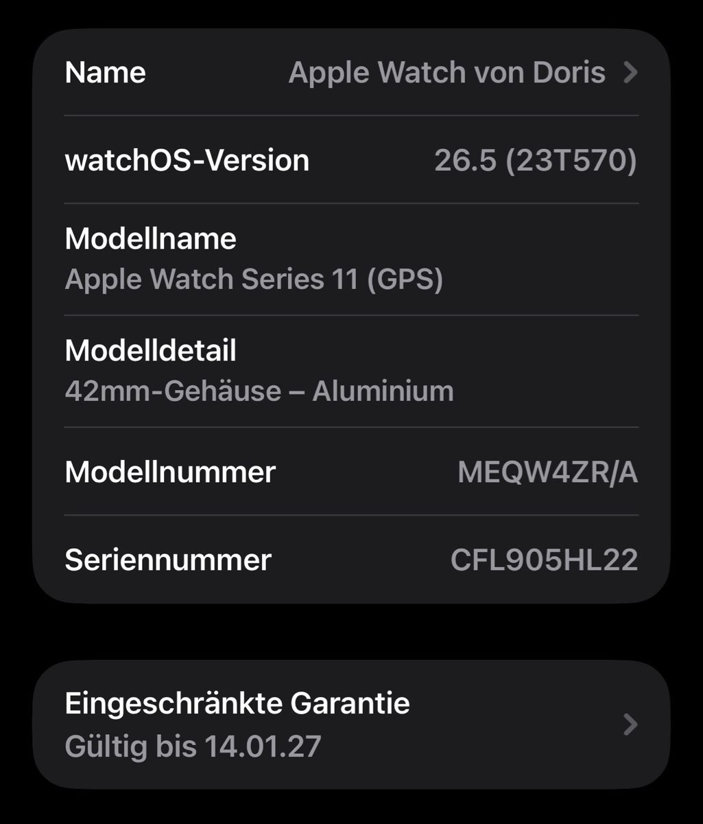 Apple Smartwatch: Appel watch – D'occasion à Zollikerberg par Fina2022 1
