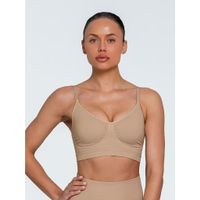 GIULIA Bra Shapewear Damen Bustier S–M Nude Neu