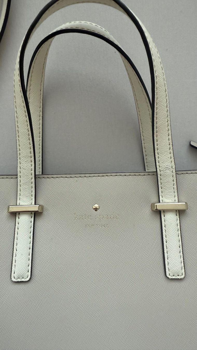 Kate Spade Borse da donna: Kate Spade Echtleder-Tasche, Beige/Cream, Satchel – Usato da Wollerau venduto da nad_tkc7 6
