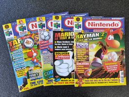 Lot de Nintendo Magazines (génération Nintendo 64)